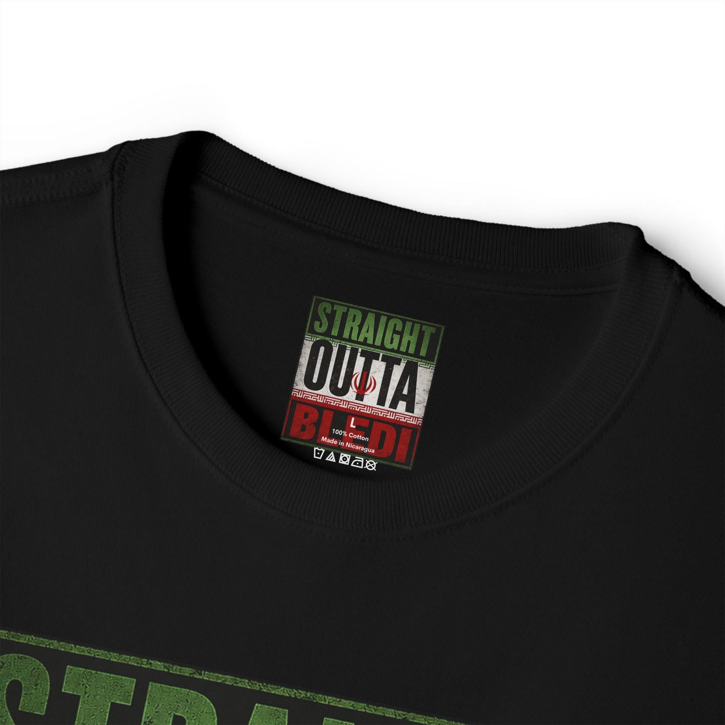 Unisex Oversized Boxy Tee — Iran Edition