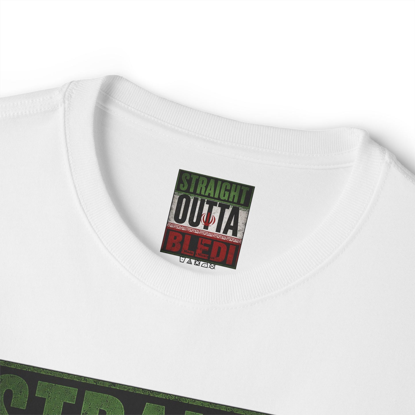 Unisex Oversized Boxy Tee — Iran Edition